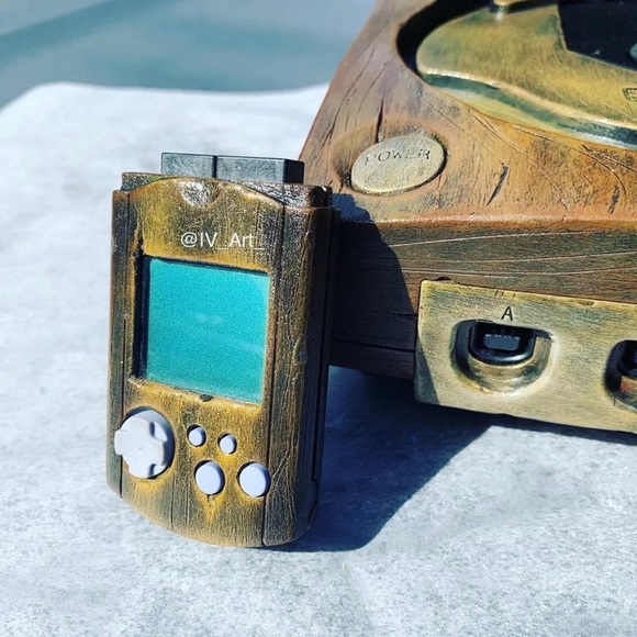 Custom Wooden Sega Dreamcast - Picture 3 of 10